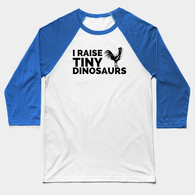 I raise tiny dinosaurs Baseball T-Shirt by Art Cube